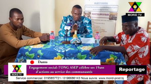 Engagement social: l'ONG ASEP que dirige Dieudonné WEKOKPAME, célèbre 19 ans d'actions au service des communautés
