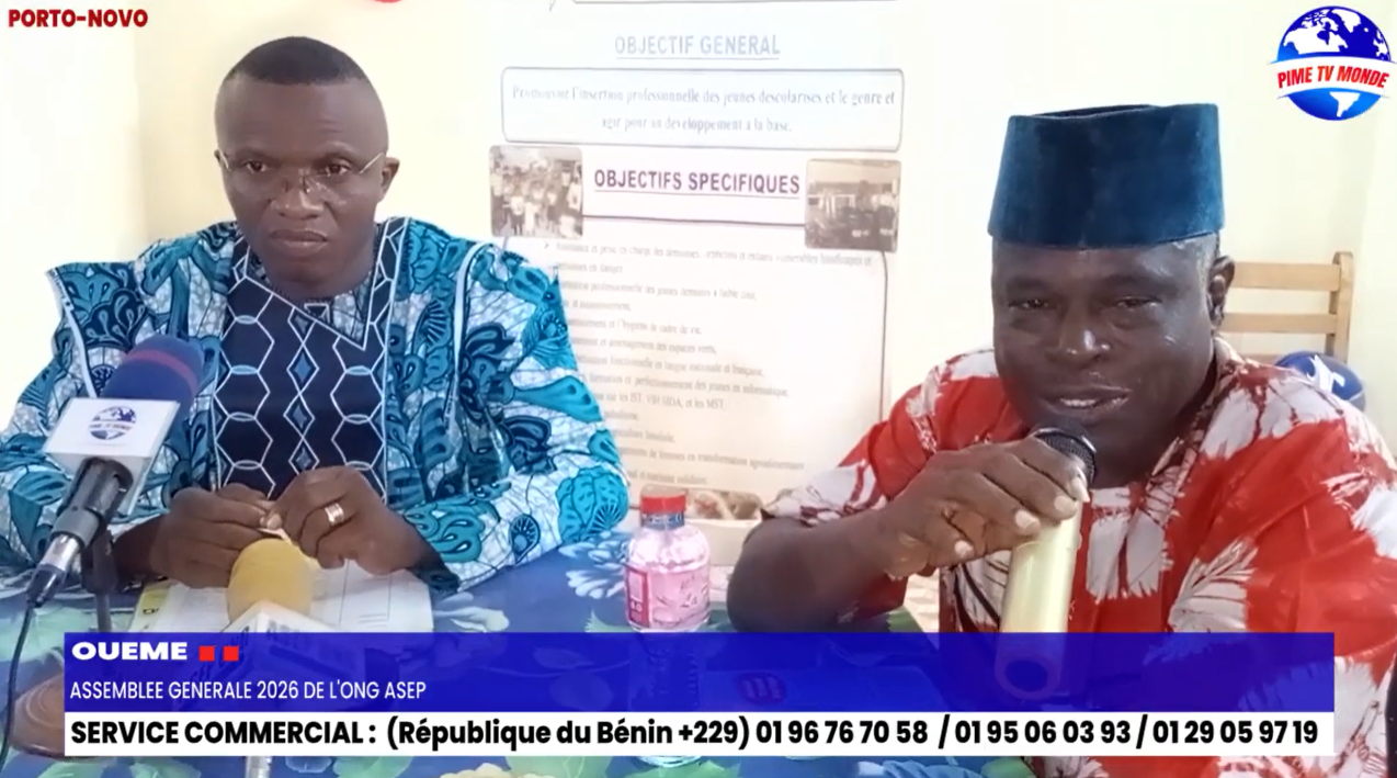 L'ONG ASEP TIENT SON AG DE L'ANNÉE 2026