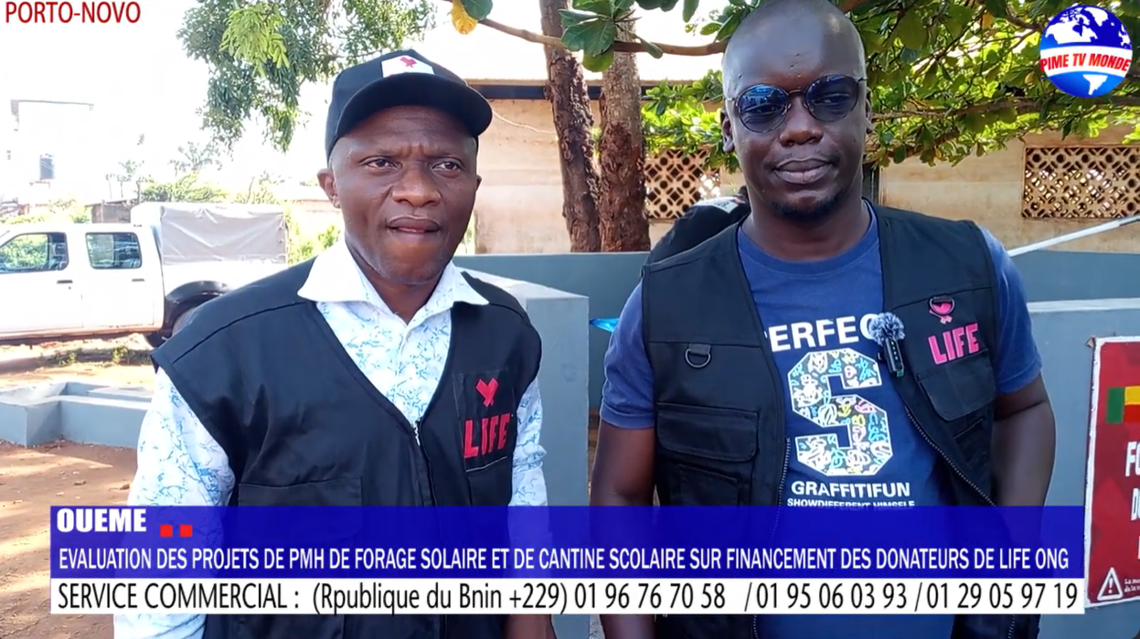SUIVI DES PROJETS PMH, FORAGE SOLAIRE ET CANTINE SCOLAIRE