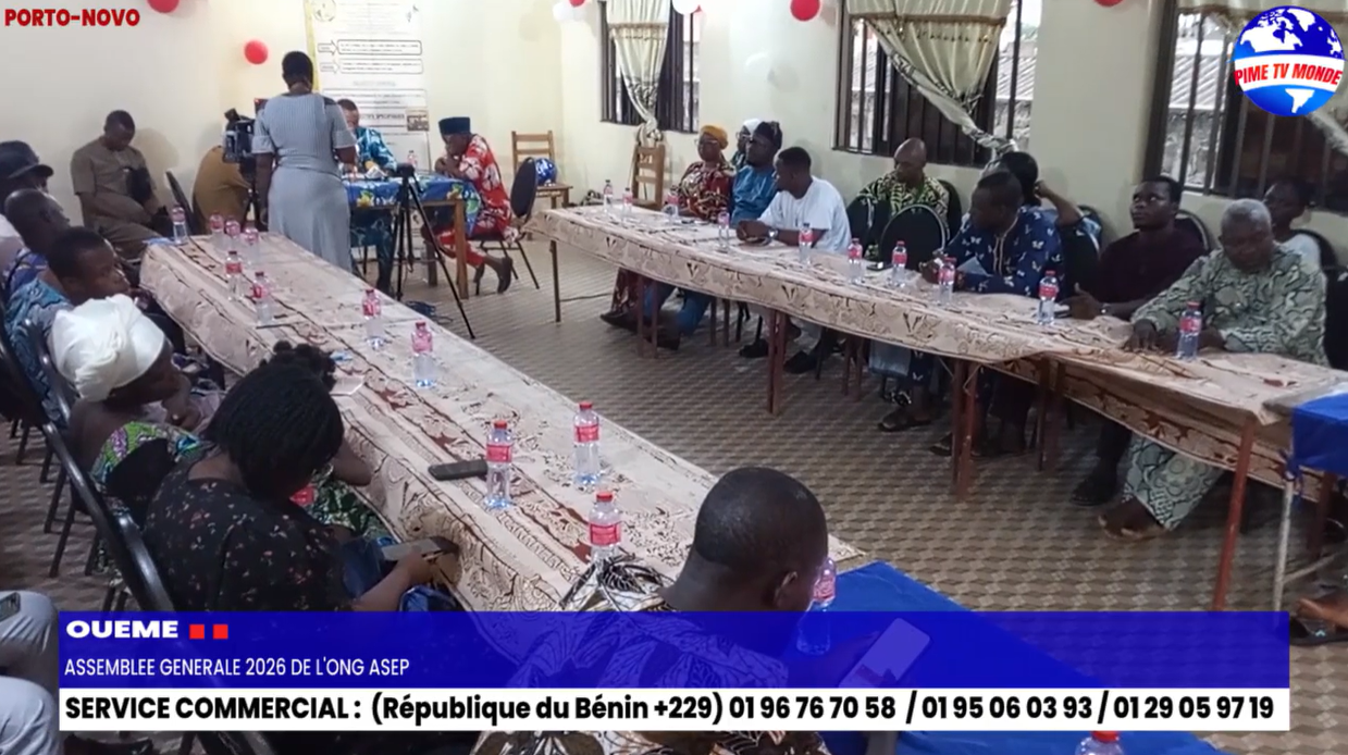 L'ONG ASEP TIENT SON AG DE L'ANNÉE 2026